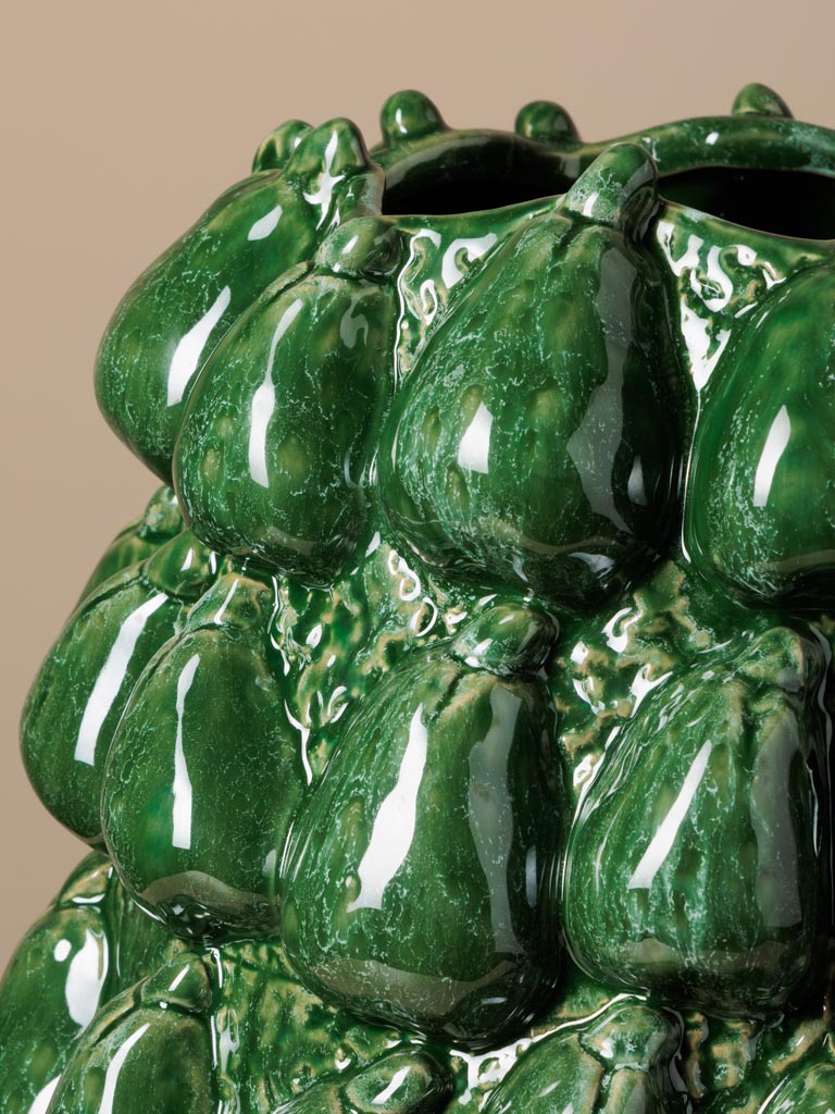 Vase green pears
