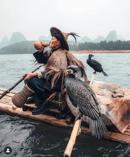 Vintage Chinese rain coat