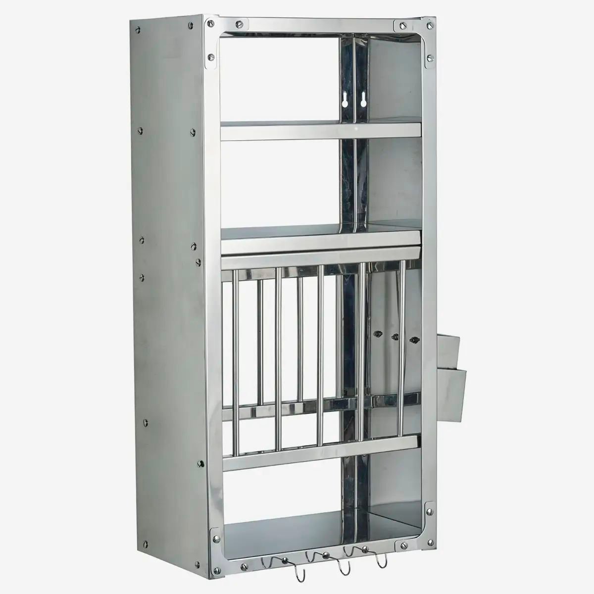 Stainless steel wall shelf/ plate rack