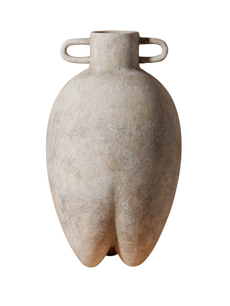 Vase with handles