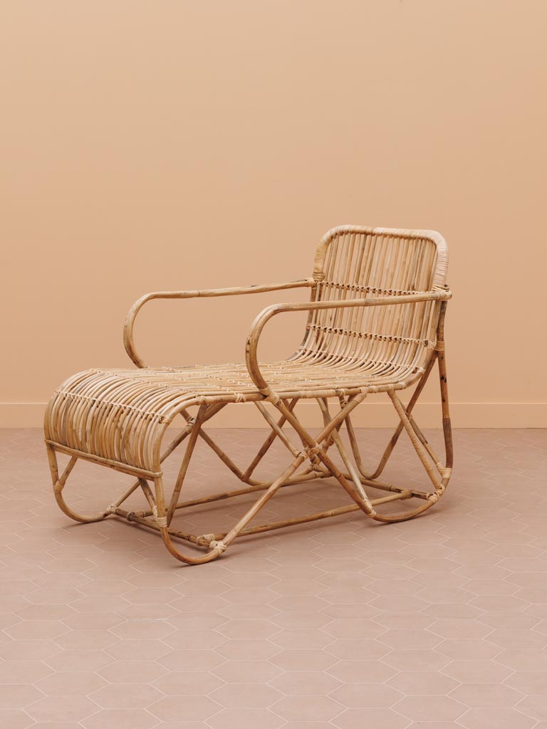 Ratan Lounger 1 sit KRAM
