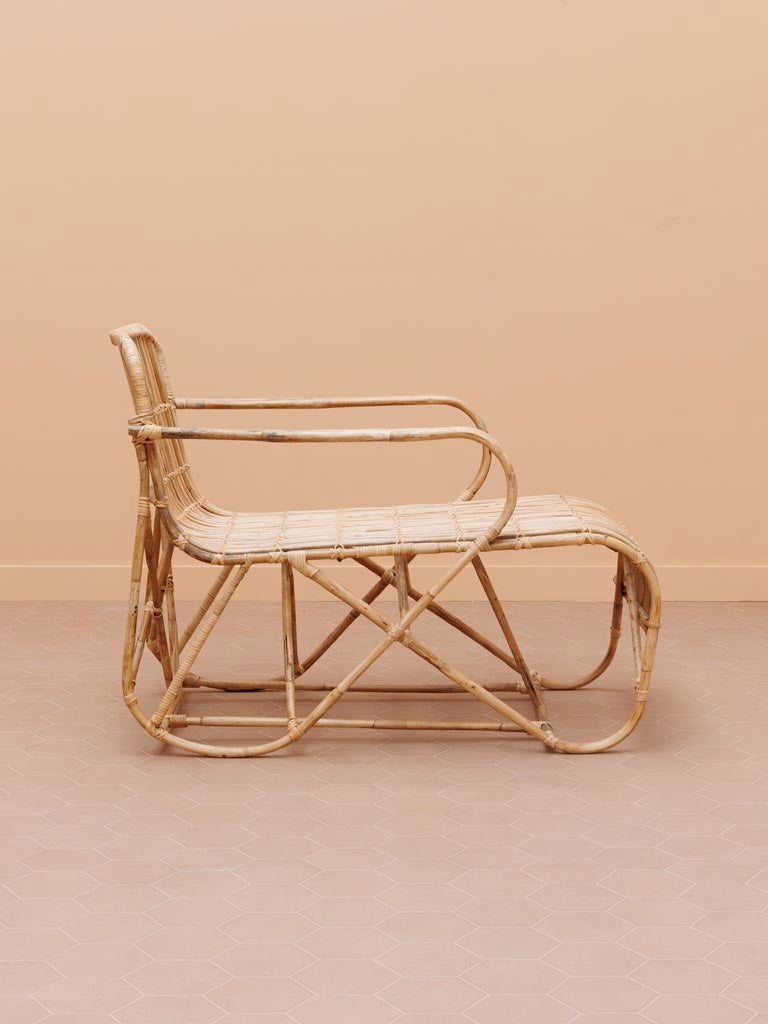Ratan Lounger 1 sit KRAM
