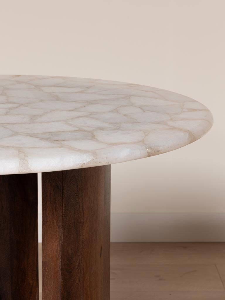 Round dining table Marble
