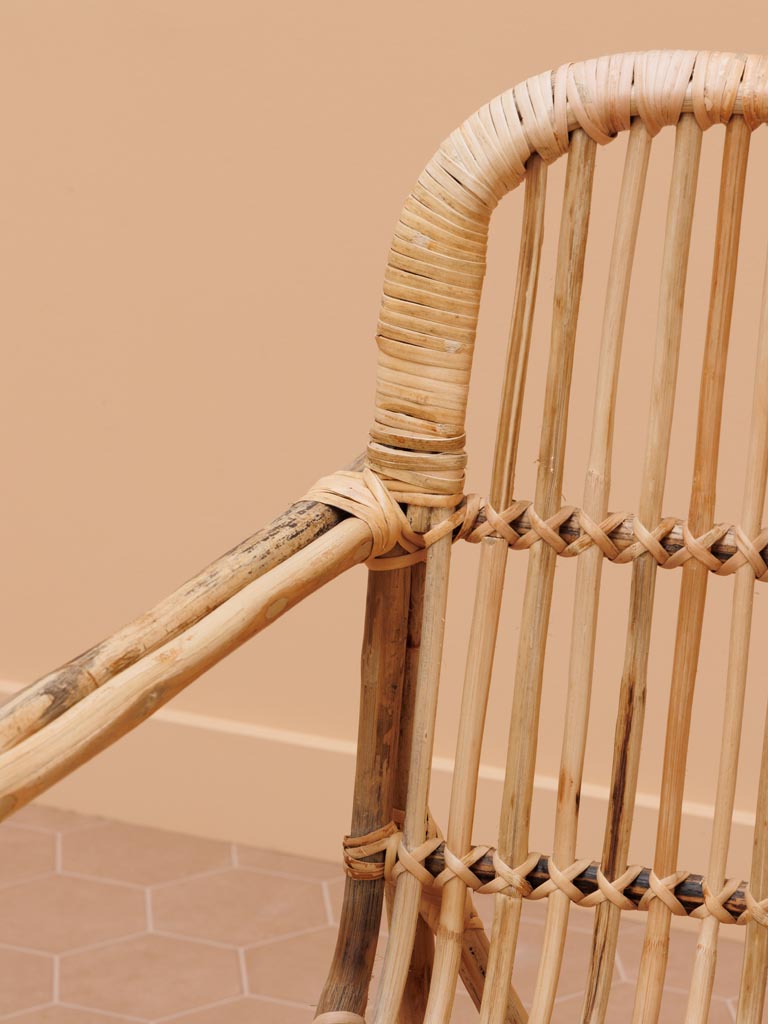 Ratan Lounger 1 sit KRAM